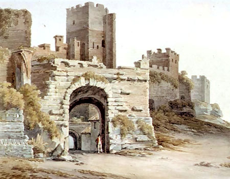 John Warwick Smith,Porta Tiburtina ou San Lorenzo ( ?, avant 1831, date indéterminée)